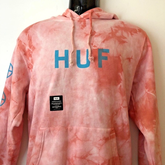 huf light blue hoodie
